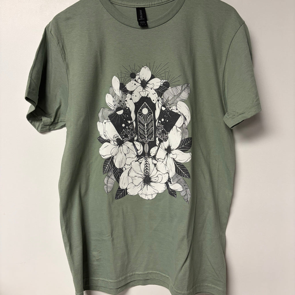 Absinthe Garden Unisex Tee Shirt by Maggie Bard – JAMNOLA