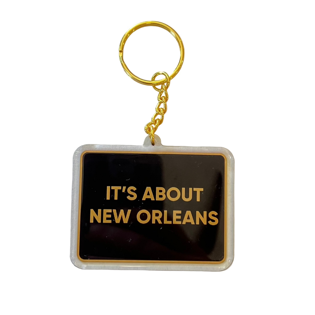 キューンアクセサリー It's About New Orleans Acrylic Keychain – JAMNOLA