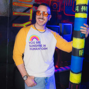 You Are Sunshine Unisex Baseball Tee Shirt