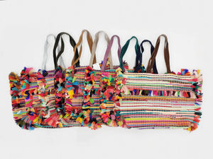 BRIGHT RAINBOW TOTE BAG