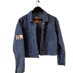 You Are Sunshine Denim Crop Jacket