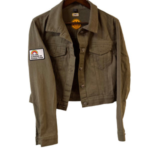 You Are Sunshine Denim Crop Jacket