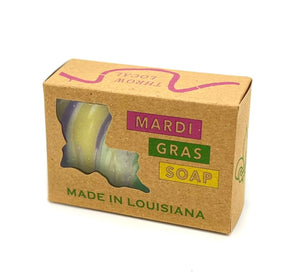 Mardi Gras Soap from Grounds Krewe