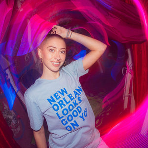 New Orleans Looks Good On You Unisex Tee Shirt