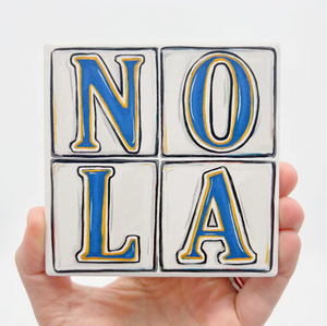 Coaster with Nola in street tile fashion