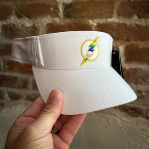 The Really Really Gay Visor White