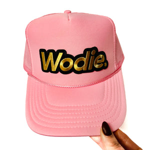 Pink Wodie Trucker Hat
