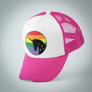 The Very Very Gay Trucker Hat (Pink)