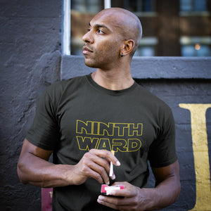 Ninth Ward Tee (Limited Run) Unisex Tee Shirt with yellow lettering