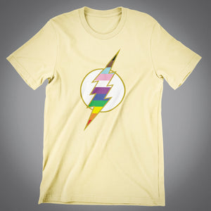 Pride Thunder Bolt Tee Shirt Banana