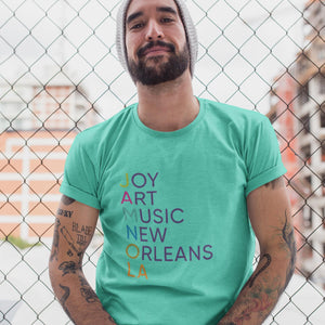Joy Art Music New Orleans T-Shirt/ Men’s