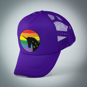 The Very Very Gay Trucker Hat (Purple)